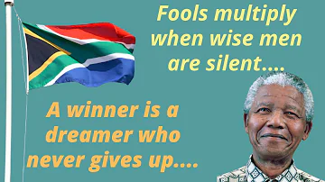 Nelson Mandela Quotes; About Poverty, Success, Leadership, Slavery & Education|Motivational Quotes|