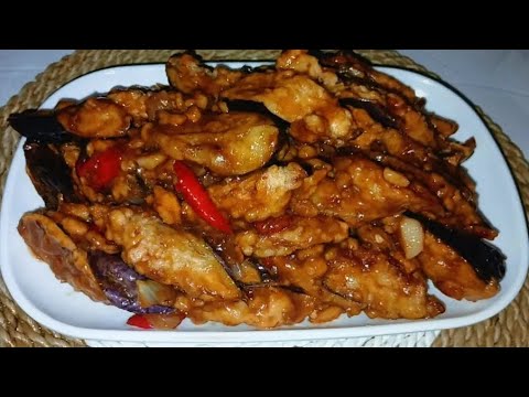 Resep Terong Crispy Asam Manis