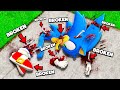Breaking EVERY Bone as Sonic in GTA 5! (9.999 BONES)