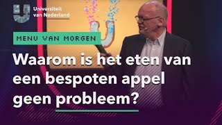 Waarom is het eten van een bespoten appel geen probleem? | MENU VAN MORGEN