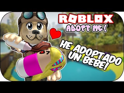 Roblox He Adoptado Un Bebe Adopt Me Youtube - roblox adopcion