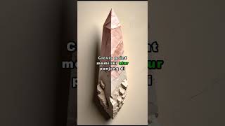 Zaman Prasejarah Clovis Point Mata Tombak Batu Khas AS Akhir Pleistosen #ArkeologiClovis