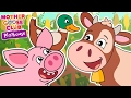 Animal Sound Game | Old MacDonald Had a Farm | Mother Goose Club Playhouse Kids Song