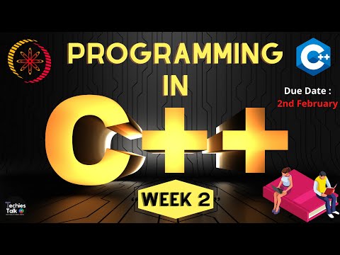 NPTEL Programming in C++ Week 2 Quiz Assignment Answers || January 2021 || Swayam
