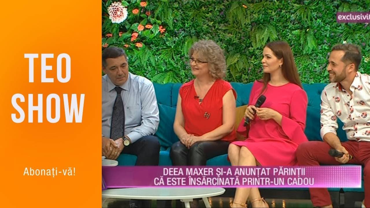 Teo Show (05.06.2019) - Deea Maxer si-a anuntat parintii ca este insarcinata printr-un cadou!