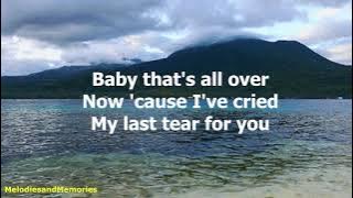 I've Cried My Last Tear For You by Ricky Van Shelton - 1990 (with lyrics)