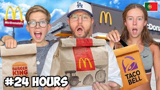 Eating Only Portuguese Fast Food For 24 Hours