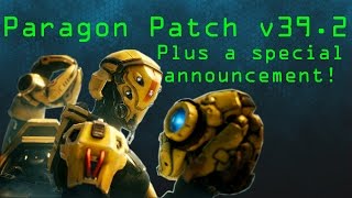 Paragon Patch Notes v39.2 (And an announcement!!)