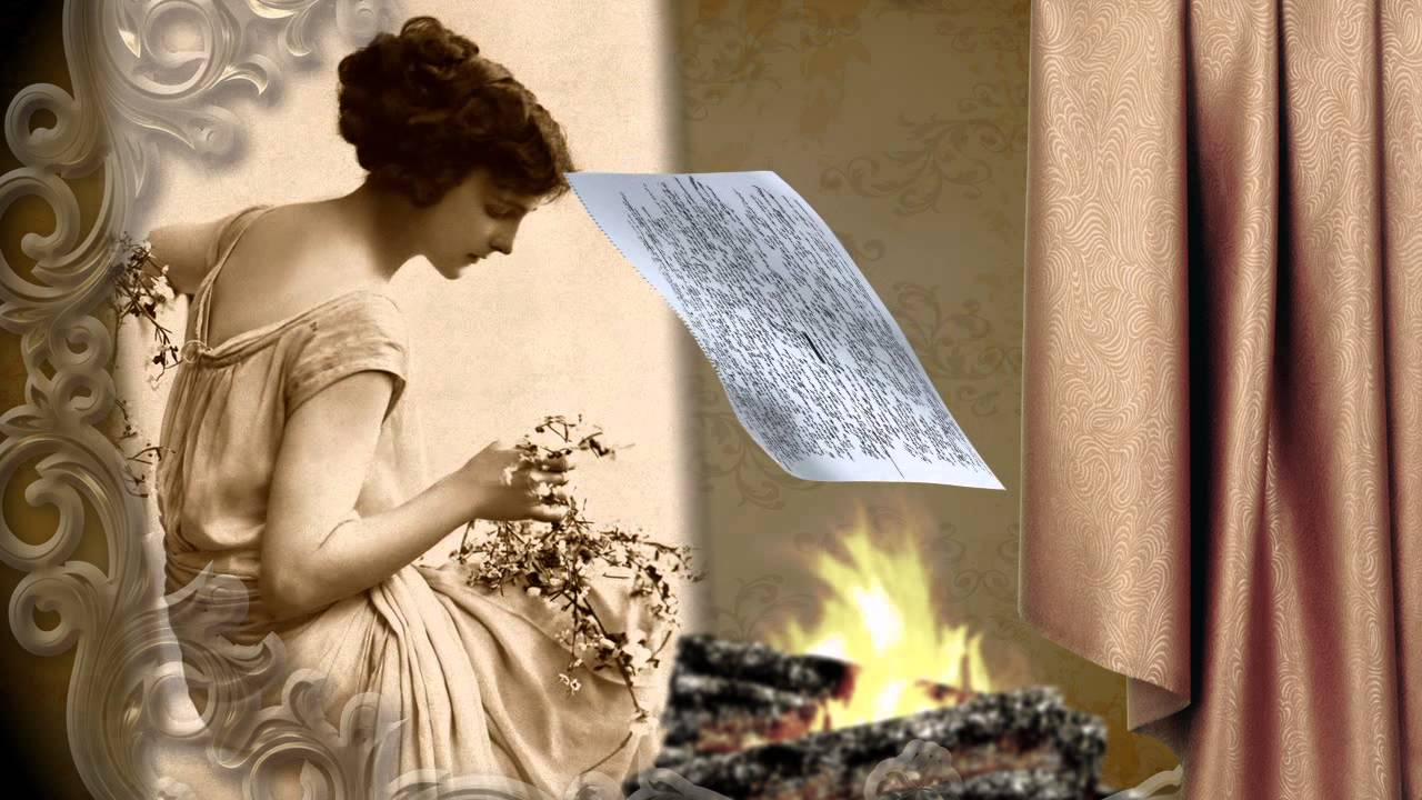 Она сидела на полу Тютьчев - YouTube