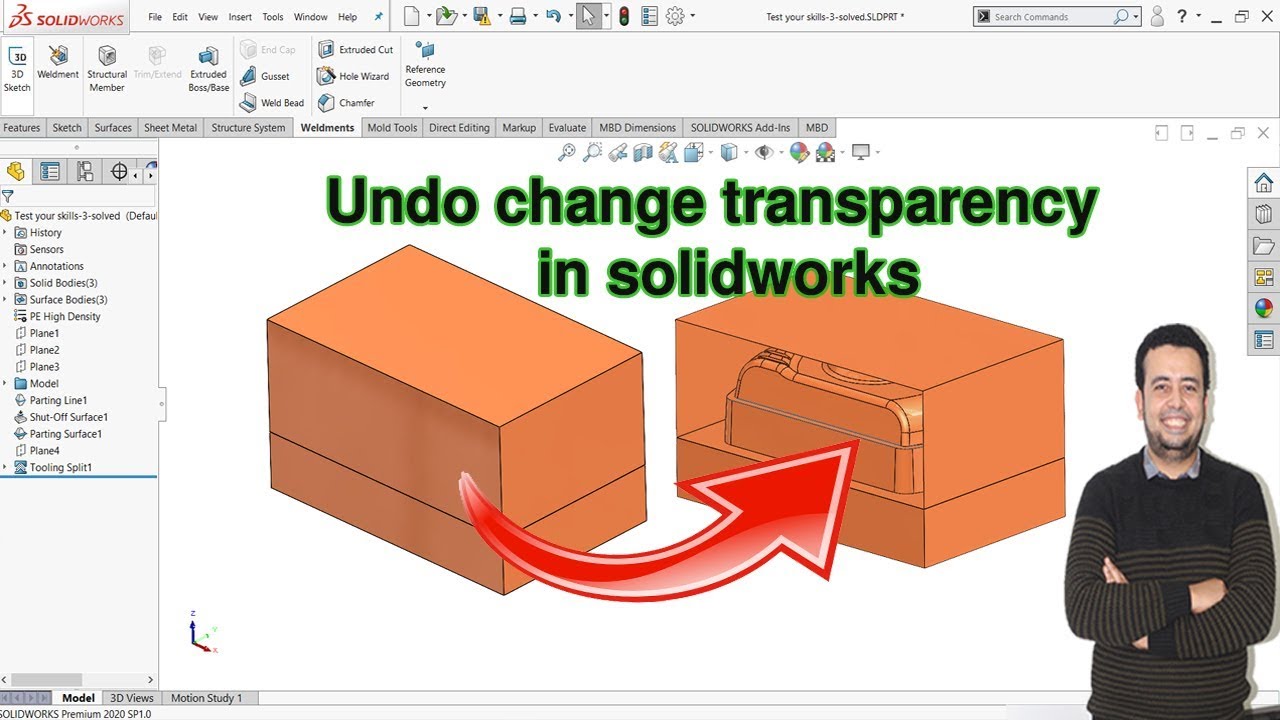 SOLIDWORKS In-Context Assembly Display Techniques