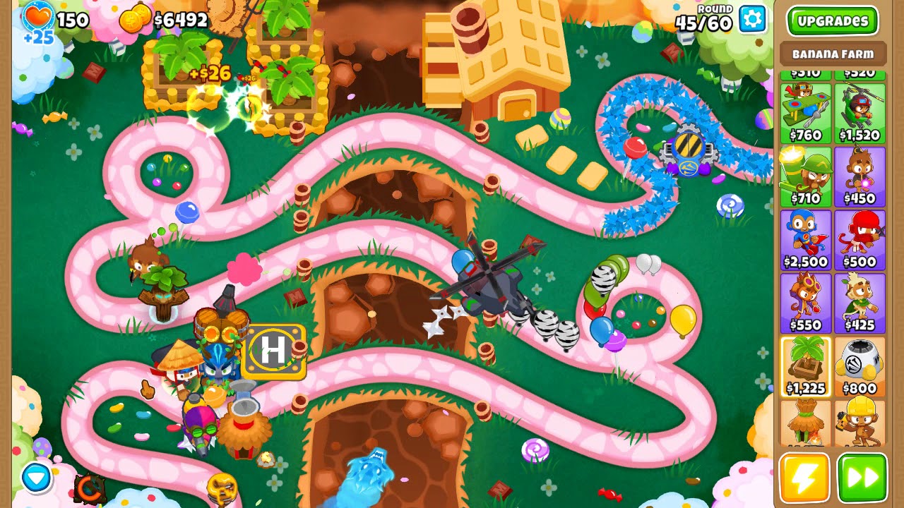 BTD6 Candy Falls Apopalypse Level 134 YouTube
