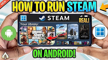 🔥 STEAMLATOR ANDROID: INSTELLINGEN/INSTELLINGEN/SPEEL STEAM PC-GAMES OP MOBIEL (Winlator Windows-...