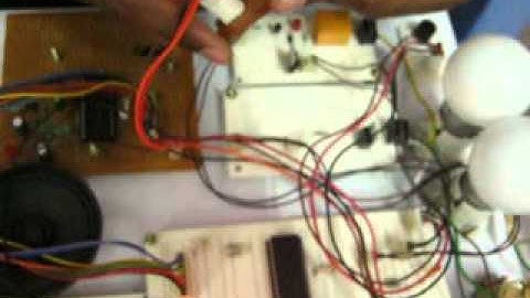 MEMS controlled wireless speaking robo with device switching with video and audio