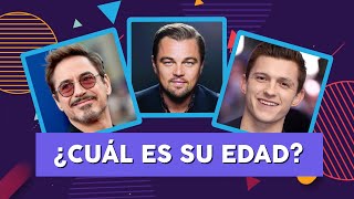 ¡ADIVINA LA EDAD DE ESTOS ACTORES! ¿Cuántos tienen?