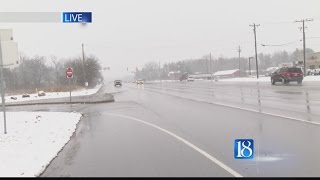 Snow continuing to cause problems on the road