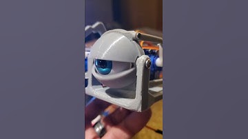Animatronic Eye - lower eyelid test