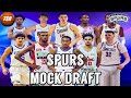 Spurs 2024 nba mock draft  san antonio spurs draft