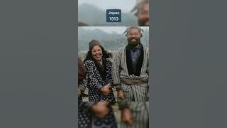 Ainu people of Japan in 1913 in color!❤️