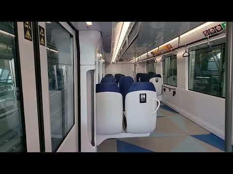 Dubai mrt ride: UAE Exchange to Equiti Metro Station (formerly Umm Al Sheif Metro Station)