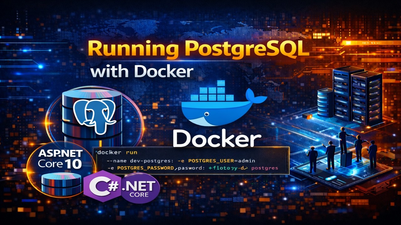 11. ASP.NET Core Web API (.NET 10) – Run PostgreSQL with Docker Compose ...
