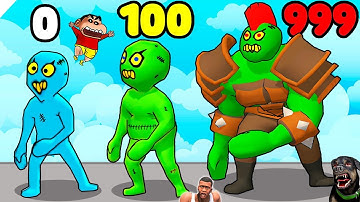 SHINCHAN NOOB VS PRO VS HACKER IN SURVIVOR JOURNEY WITH FRANKLIN & CHOP | DREAM SQUAD OP