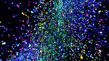 Background Video Effects HD 4K Swimming Colorful Particle Wave LOOP-ABLE 2160p Party VJ Moving Back