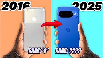 Ik heb IEDERE Google Pixel-telefoon ooit beoordeeld!! : Zijn ze slechter geworden??
