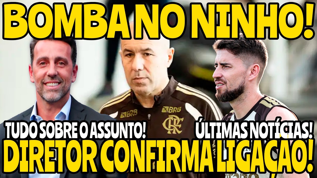 JARDIM SURPREENDE GERAL l MEDALHÃO CONFIRMA CHAMADO DO FLA l JORGINHO MANDA A REAL