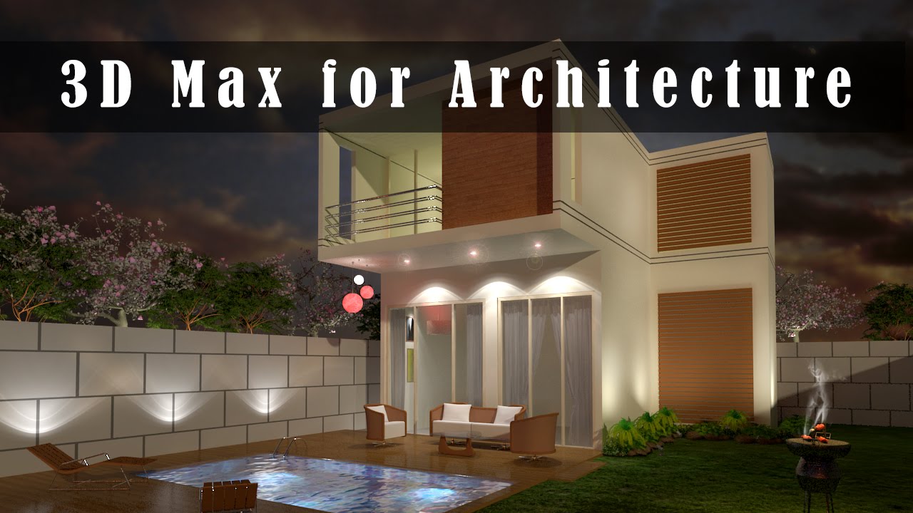 3d Max Tutorial For Architecture Part 4 Youtube