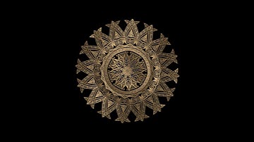 Golden Mandala | Receive Wealth and Economic Prosperity