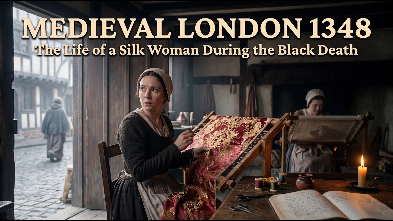 The Reality of Being A Silk Woman In Medieval London in 1348 (during the Black Death) Day 3 Of 7