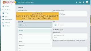 How To Add + Send P2P Contact in Firelands FCU's New Digital Banking 2026