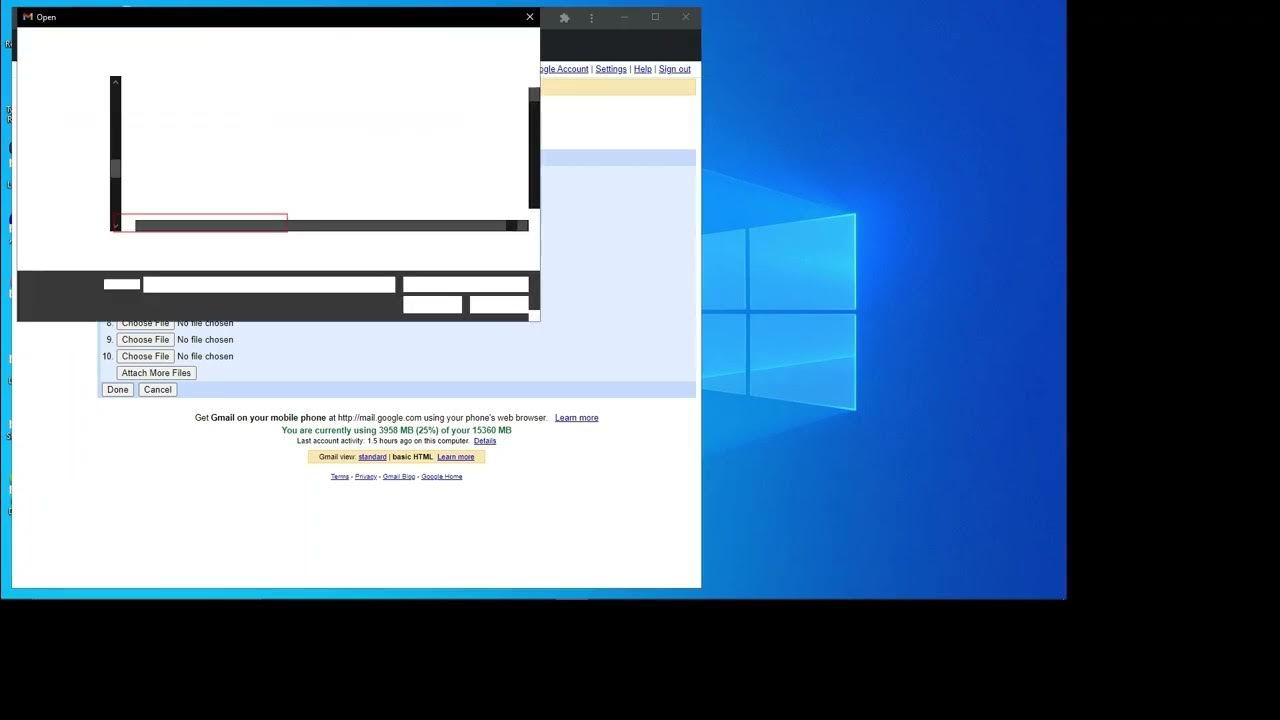 How to attach files in gmail gmail tutorials for the blind users