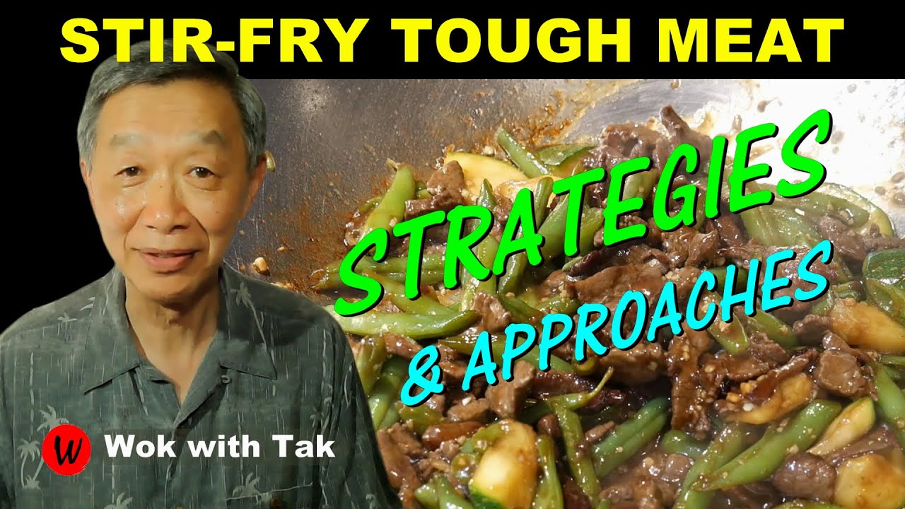 How to stir-fry TOUGH MEAT to achieve tenderness, an effective and