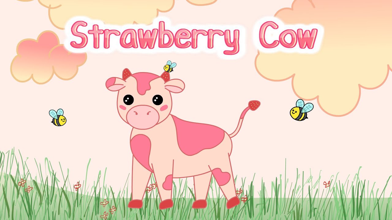 Strawberry Cow Wallpapers  Top Free Strawberry Cow Backgrounds   WallpaperAccess