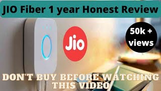 JIO Fiber 1 year honest Review | Don't buy before watching this video | Worth buying in 2021