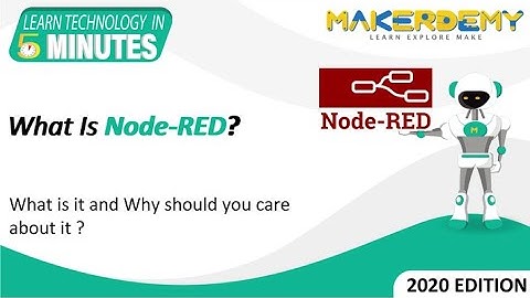 What is Node-RED? (2020) | Learn Technology in 5 Minutes