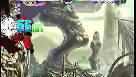 MvC2: Storm/Psylocke/Magneto 100% combo (4 meters)