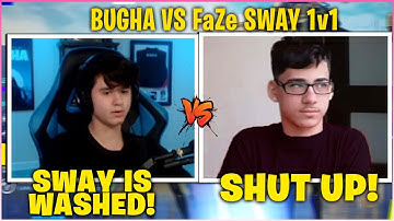BUGHA Gets REVENGE After FaZe SWAY DESTROYS Him Then EDIT COURSE Everyone In Solo Arena! (Fortnite)