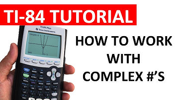 Using the TI-84 Plus CE When Working with Complex Numbers