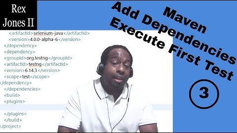 ✔ How To Add Selenium Project With Maven and TestNG Framework | (Video 141)