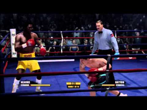 Fight Night Champion gameplay Hearns vs Hatton rd1