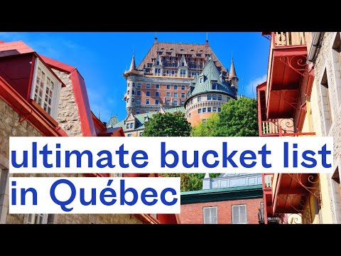 Wideo: 15 najwyżej ocenianych atrakcji turystycznych w Québec City