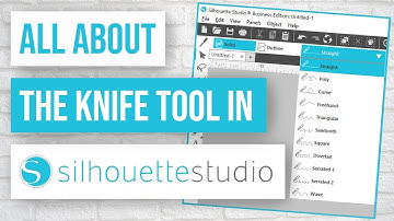 🔥 All About the Knife Tool in Silhouette Studio