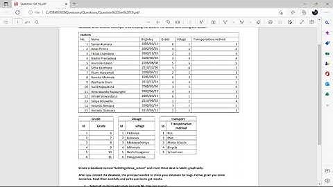 Question set 10 | Database Management System | Java Institute