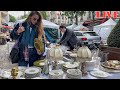 Paris weekend flea market walk live streaming 14may2023