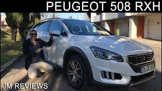 Peugeot 508 RXH  O PRIMEIRO Bloco Híbrido Diesel Do MUNDO!!  JM REVIEWS 2021