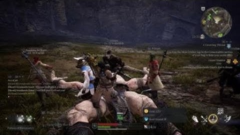 Bless Unleashed Beta - Boss Lv.09 Grasslands Giant