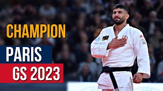 Лаша ШАВДАТУАШВИЛИ - ЧЕМПИОН Большого Шлема Париж 2023 | Shavdatuashvili - Paris GS 2023 Highlights