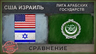 США, ИЗРАИЛЬ vs ЛИГА АРАБСКИХ ГОСУДАРСТВ | Сравнение армий (2019)